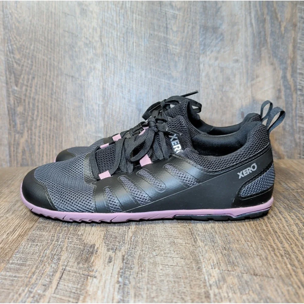 XERO Forza Runner Barefoot Minimalist Sneaker Black Elderberry Women's Size 8 - Picture 6 of 13